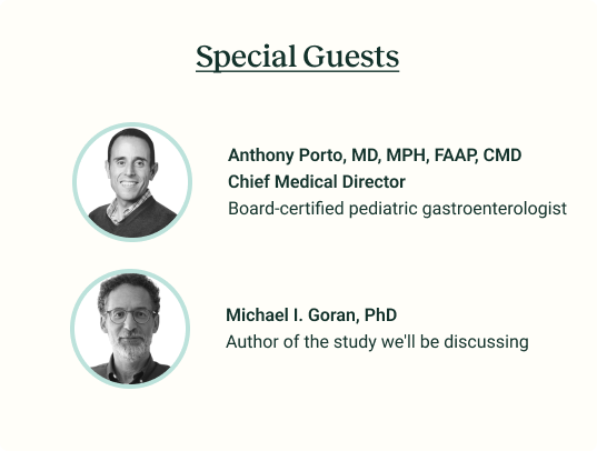 Special Guests: Anthony Porto, MD, MPH, FAAP, CMD and Michael I Goran, PhD